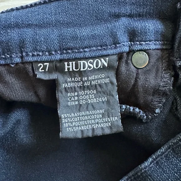 Hudson High Waist Barbara Super Skinny Jeans - Picture 7 of 10